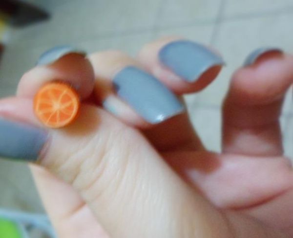 Brinco de Pino Laranja