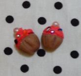 Brinco de pino Cupcake